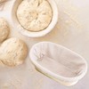 Sourdough Bread Baking Supplies, 2 Pack Banneton Bread Proofing Basket