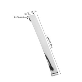 BIUDECO 30pcs French Metal Hair Clips Single Prong Barrettes for Women Teens DIY Crafting Hair Accessories Sturdy Non Slip Design for Party School Styling