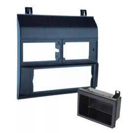 American International For 1988-1996 C/K GM FULL SIZE TRUCK  Single Din Radio Install Dash Kit BLUE