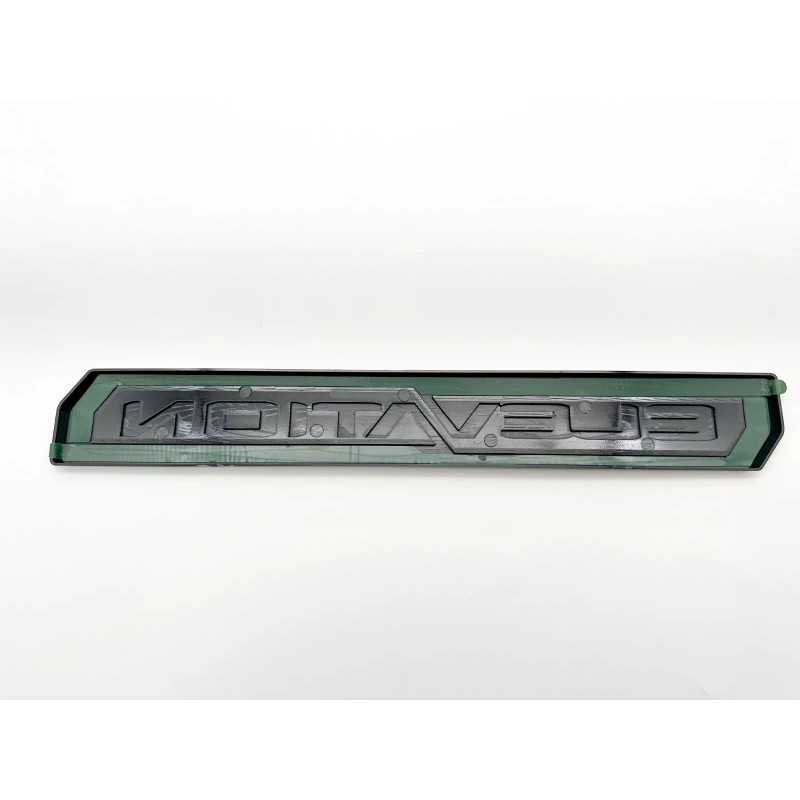 GMC Overlay 3PC Gloss black Door Rear Elevation Emblem 2019+