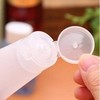 DNHCLL 10PCS 15ML Empty Reusable Plastic Empty Travel Cosmetic Soft