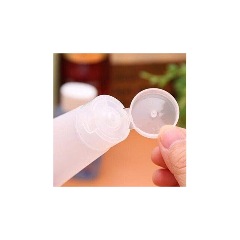 DNHCLL 10PCS 15ML Empty Reusable Plastic Empty Travel Cosmetic Soft
