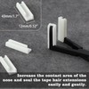 LEONTOOL Extensions Pliers Hair Sealing Pliers Hair Extension Pliers Flat