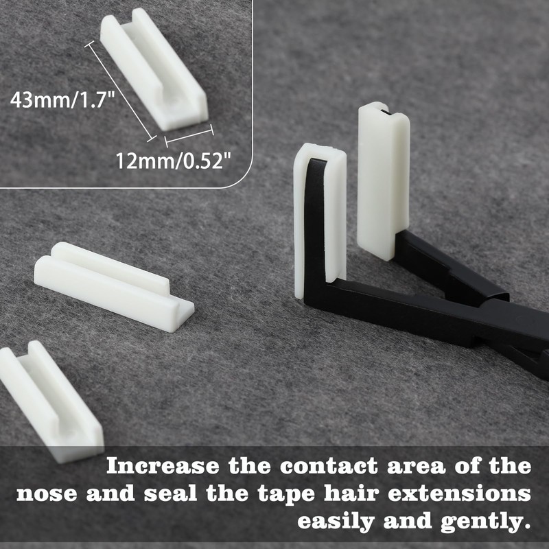 LEONTOOL Extensions Pliers Hair Sealing Pliers Hair Extension Pliers Flat