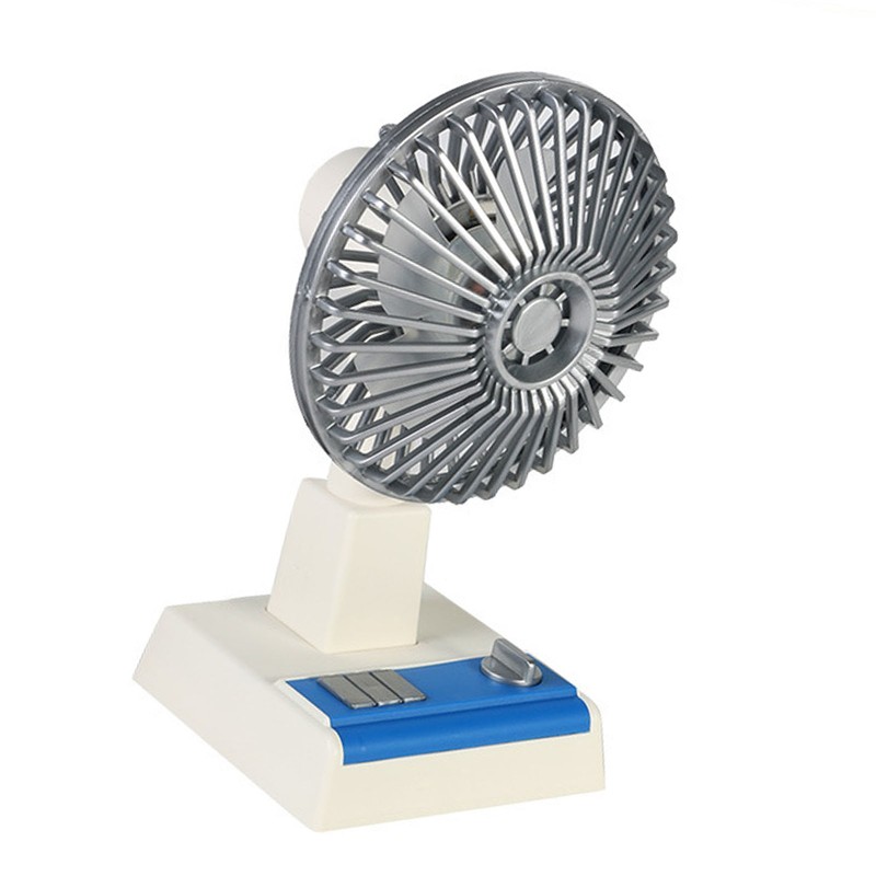 USB Desk Fan Retro Efficient Strong Wind Stepless Variable Speed