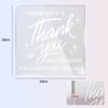Xetpc Thank You Gifts, Acrylic Blocks Thank-You Gifts, Transparent Plaques