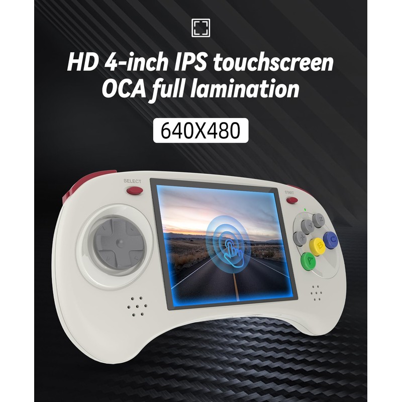 Dosnura RG ARC-D Retro Handheld Game Console 4 in IPS