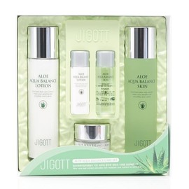 Ziggot (Beauty) Meoncell E-coat Women's Basic Cosmetics Aloe Aqua Balance 3-Piece Set E-coat / 지고트(뷰티) 메온셀 이코트 여자기초화장품 알로에 아쿠아 밸런스 3종세트이코트