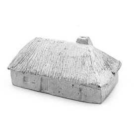 MyTinyWorld Dolls House Miniature Unpainted Metal Large European House