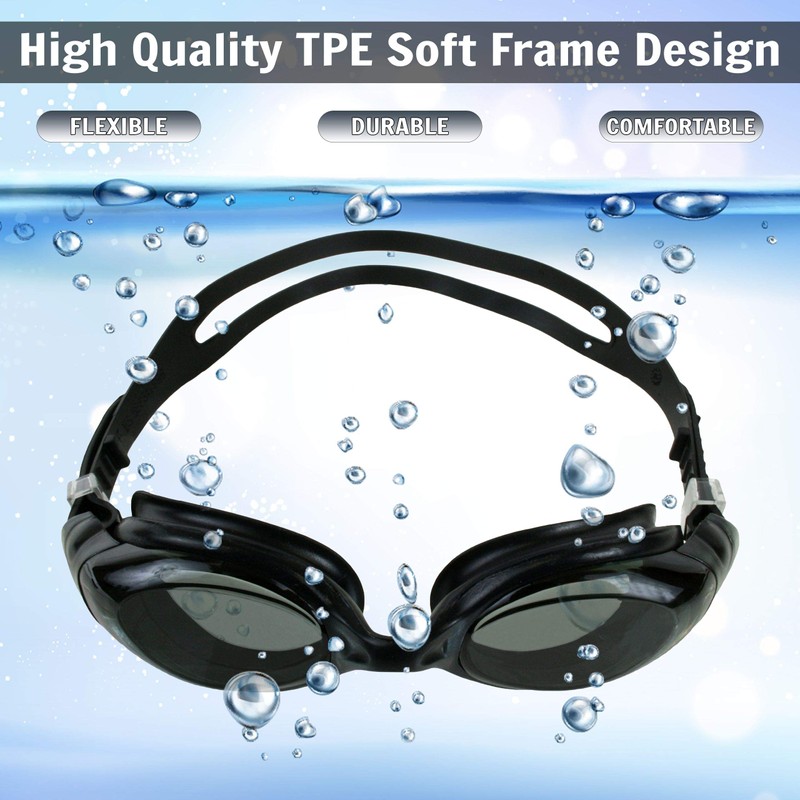 Water Gear Vapor Swim Goggles - Comfortable and Durable