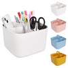 Minicoco Storage Box Multipurpose Table Organiser Cleaning Caddy with Handle