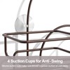 SRIWATANA Shower Caddy Organizer Hanging Over Head, Bathroom Shower Rack