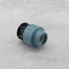 PE Water Pipe Plug End Compression Fitting PE Pipe Compression
