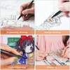 Surcotto Fineliner Pens, 24 Colour Fine Point Pens Set 0.4mm