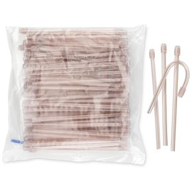 Practicon 708210 CLE CLE Saliva Ejector, Clear, Pack of 100