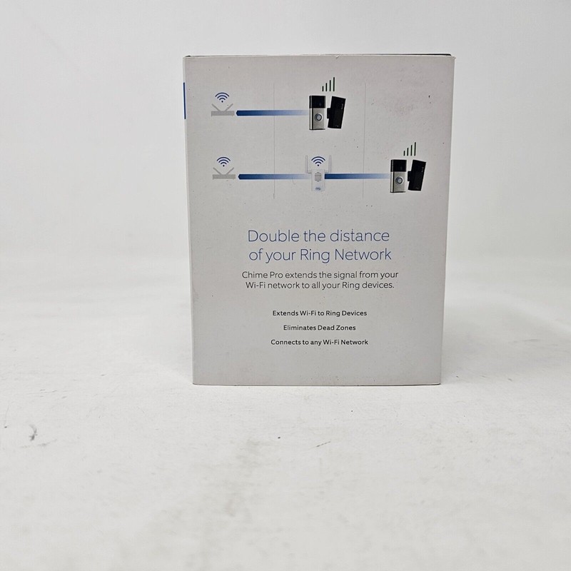 Ring Chime Pro Wi-Fi Extender and Indoor Chime For Ring