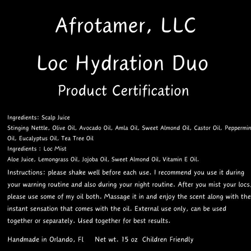 Loc Hydration Duo - Specification: Rosemary