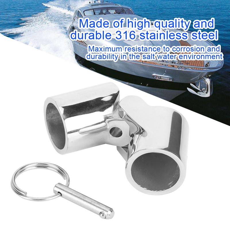 Marine Stainless Steel Folding Swivel Coupling Tube Pipe Connector with