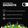 Zero Radiation Genuine Shungite 3 Sheets for Mobile Phones /