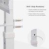 unho Universal Against The Wall TV Stand Floor: Free Standing