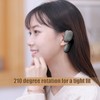 Heated Earmuffs Intelligent 3S Heating Adjustable Lightweight Black Winter Ear