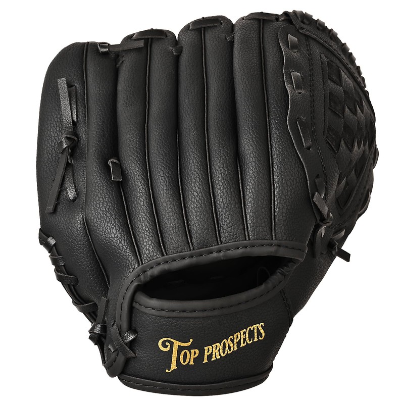 Top Prospects Premium Leather Baseball Glove with one Free Baseball