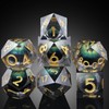 Dragon Eye Resin DND Dice DNDND Sharp Edge Resin D&D