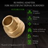 Adapter Nipple 3/4" Male x 1 “ Female Pipe Fitting