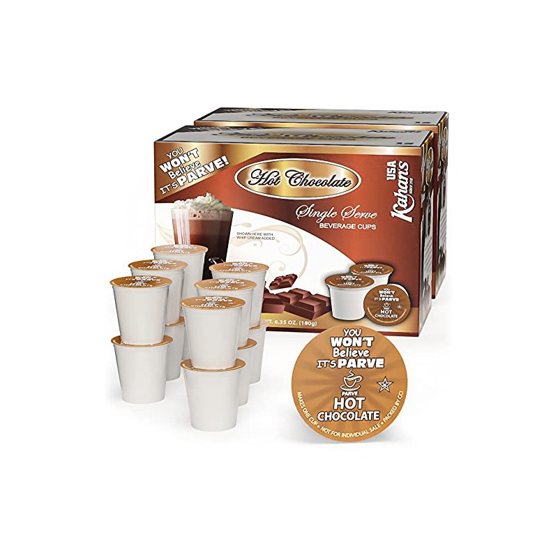 Dairy Free, Hot Chocolate Cups, Compatible with all standard Coffee