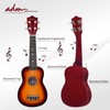 ADM Ukulele for Beginners Hawaiian Wood Ukelele Kit for Kids