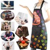 MBMSO Cat Lover Apron for Cat Mom and Dad Gifts