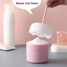 Stylebest Cute Skin Care Tools: Foam Bubble Maker, Facial Cleanser Foam Maker Cup - Perfect for Enhancing Your Daily Skincare Routine (), Pink