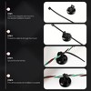 GAGIRA 12Pcs Cable Ties Magnetic, Multipurpose Magnetic Wire Clip, Cable