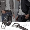 Loyaly Men's Reversible Belt, Business, Genuine Leather, Black, Gentleman, Stylish,