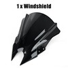 Windshield for NINJA500 SE 2024 2025, PSLER Windscreen Double Bubble
