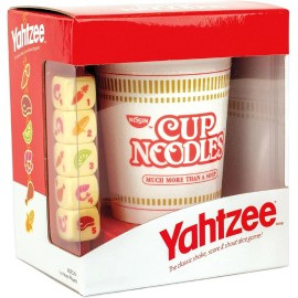 USAOPOLY YAHTZEE Cup Noodles | Collectible Yahtzee Game | Travel Yahtzee & Dice