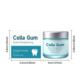 1 Pieza Polvo Blanqueador Dental Colla Gum