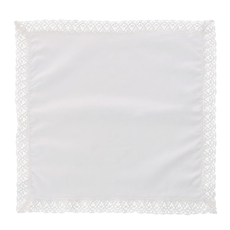 CTM Park Avenue - Pañuelo de encaje para mujer, Marfil,