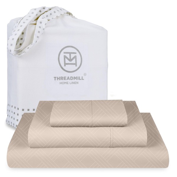 Threadmill Twin Sheets for Twin Mattress | 800 Thread Count