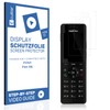 Ecultor 2x Schutzfolie 3D Matt kompatibel mit Fritz! Fon X6,