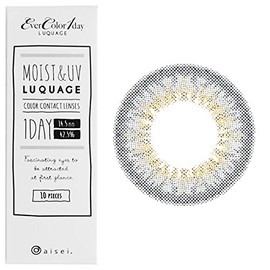 【新色】エバーカラーワンデー・ルクアージュ 10枚(ウォータークォーツ)(度数：-2.75)