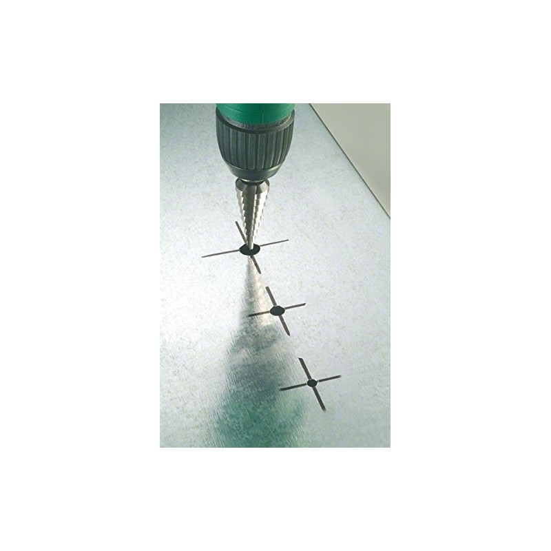 Bosch Professional Step Drill HSS-TiN with 1/4 Inch Hex Shank