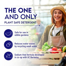 Oasis Biocompatible Laundry Detergent Liquid - Reuse Greywater for Plants - Clean, Safe, Concentrated & Effective, Grey Water Friendly, Sodium-Free, Biodegrades Into Plant Nutrients - HE 128 Loads