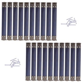 20 Pcs 10cm Metal Internal Flex Frame Kiss Clasp Bag Kiss Clasp DIY Craft Handbag Accessories for DIY Craft Handbag Purse Wallet Sewing Making