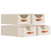 Homsorout Closet Organizers and Storage - Large Stackable Storage Bins