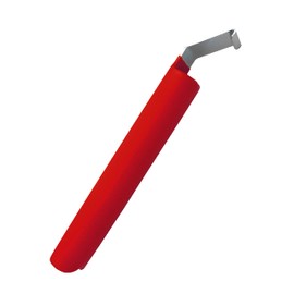 Fpz-bd7" 1Pcs Red Vinyl Siding Tools,Vinyl Siding Removal Tool For Install and Repair Vinyl Sidings Without Damage Siding With Extra Long Anti-skid Handle Steel,Zip Tool Vinyl Siding