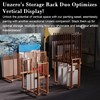 UNZERO Art Storage Rack With Handle & Caster Wheels for
