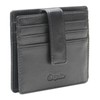 Esquire Oslo Credit Card Holder RFID Leather 9.5 cm, nero,