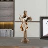Grace4Joy Standing Crucifix - 12.5 Inch Risen Christ Standing Crucifix