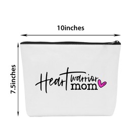 Mom Gift Makeup Bag Warrior Gifts for Moms Mom Gifts for Christmas Presents Birthday Gift Make Up Bags for Women Cosmetic Bags for Women Mother Mama Mommy (1 Pcs)